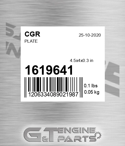 1619641 Plate