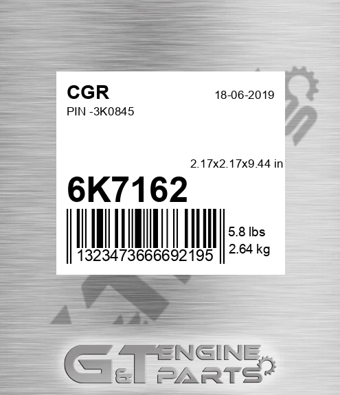 6K7162 CGR Pin -3k0845