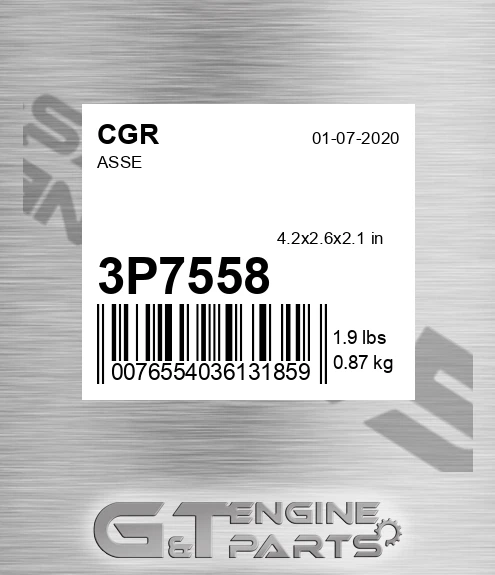 3P7558 Asse