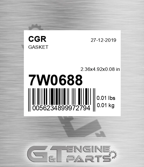 7W0688 Gasket