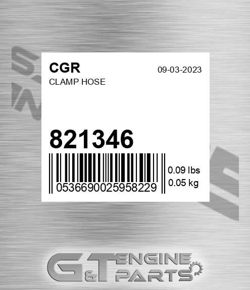 821346 CGR Clamp Hose