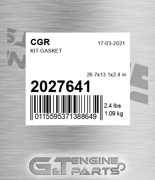 2027641 CGR Kit-gasket
