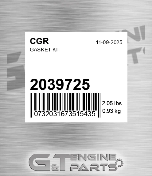 2039725 Gasket Kit