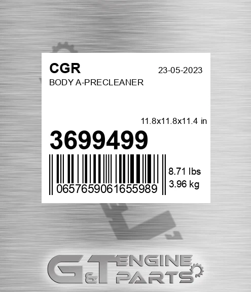 3699499 Body A-precleaner