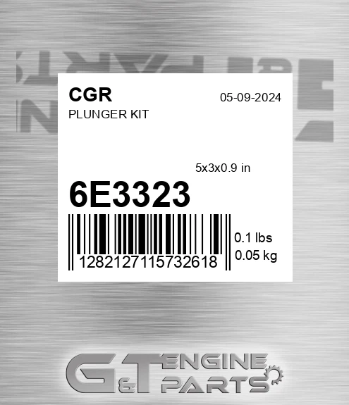 6E3323 Plunger Kit