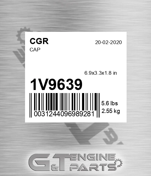 1V9639 CGR Cap
