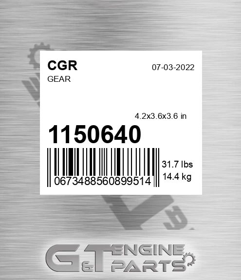 1150640 Gear