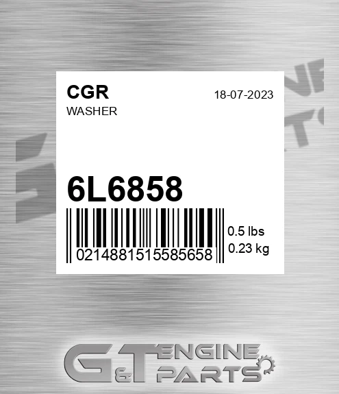 6L6858 Washer
