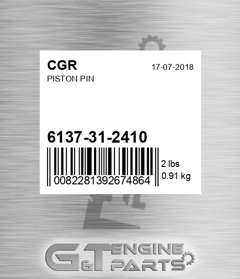 6137-31-2410 Piston Pin