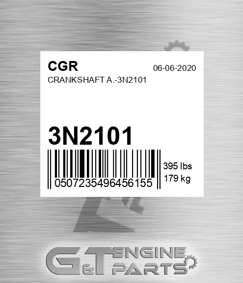 3N2101 CGR Crankshaft A.-