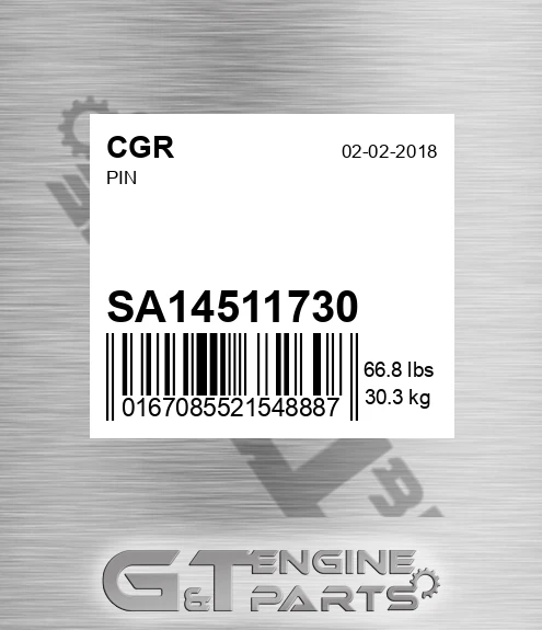 SA14511730 CGR Pin
