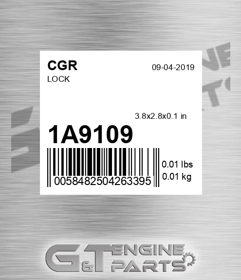 1A9109 Lock