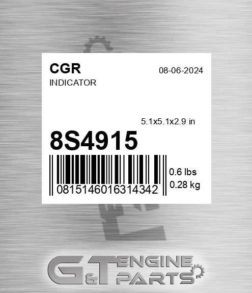 8S4915 CGR Indicator