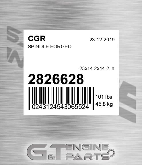 2826628 Spindle Forged