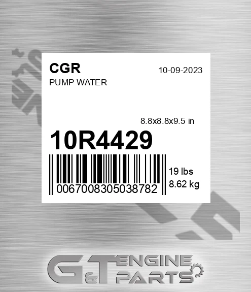 10R4429 Pump Water