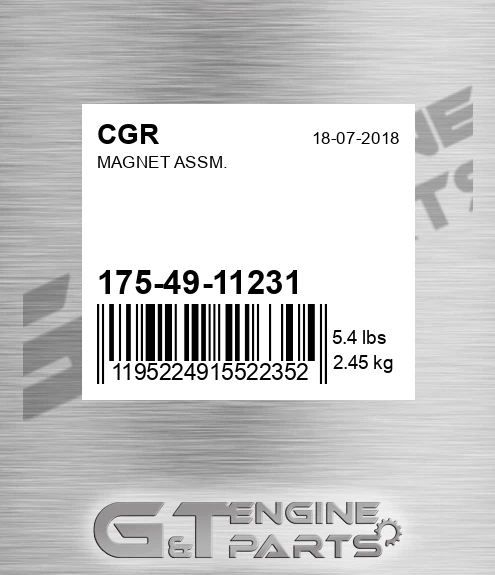 175-49-11231 Magnet Assm.