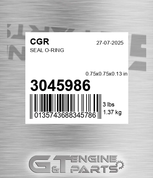 3045986 Seal O-ring