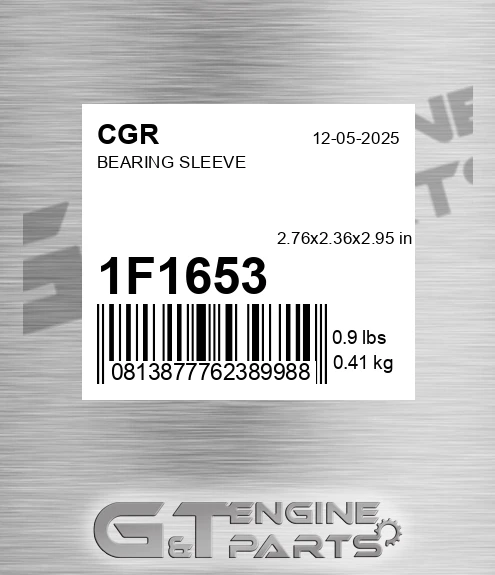 1F1653 Bearing Sleeve
