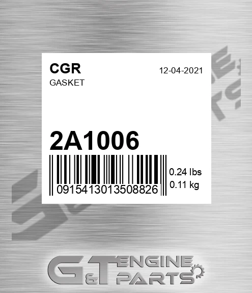 2A1006 CGR Gasket