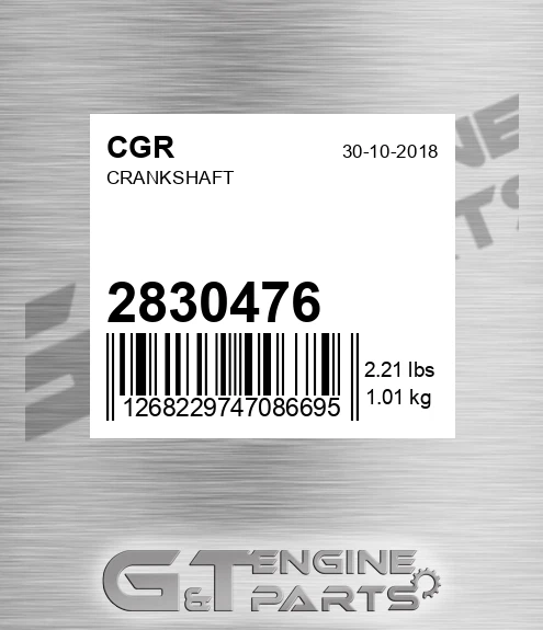 2830476 Crankshaft