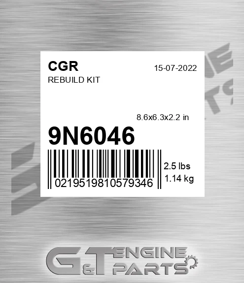 9N6046 Rebuild Kit for CGR