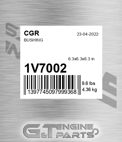 1V7002 CGR Bushing
