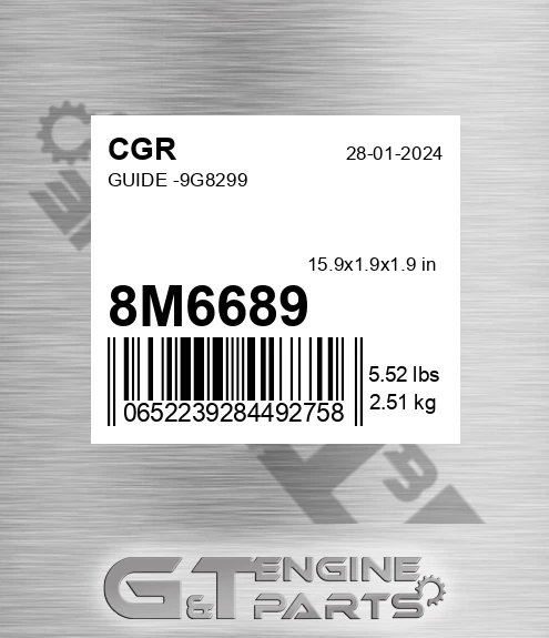 8M6689 Guide -9g8299