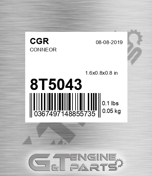 8T5043 CGR Conneor