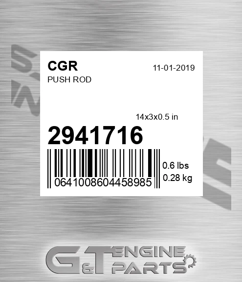 2941716 CGR Push Rod