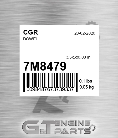7M8479 Dowel