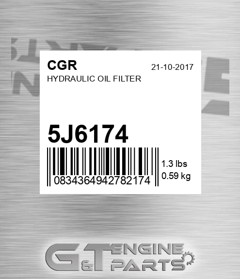 5J6174 CGR Hydraulic Oil Filter