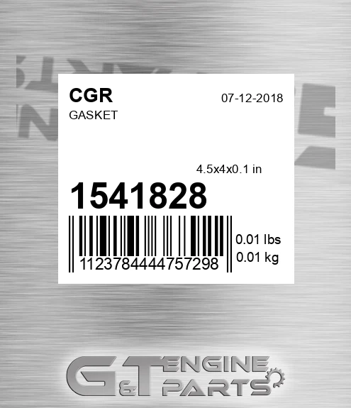 1541828 Gasket