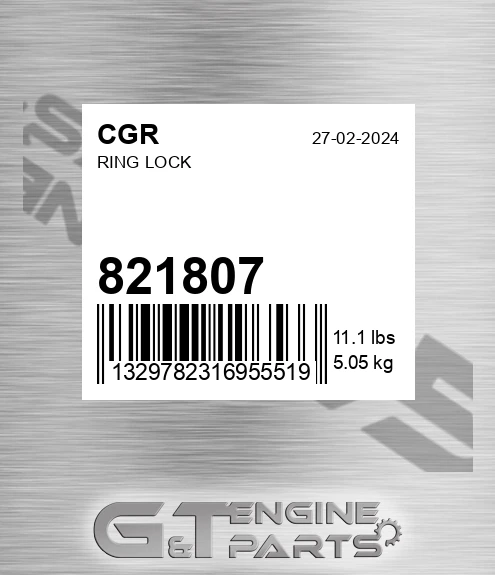 821807 CGR Ring Lock