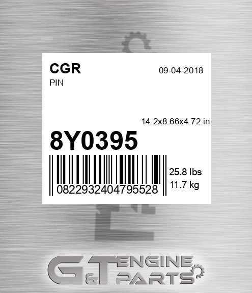 8Y0395 Pin