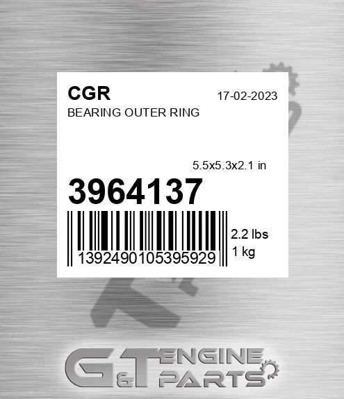 3964137 Bearing Outer Ring