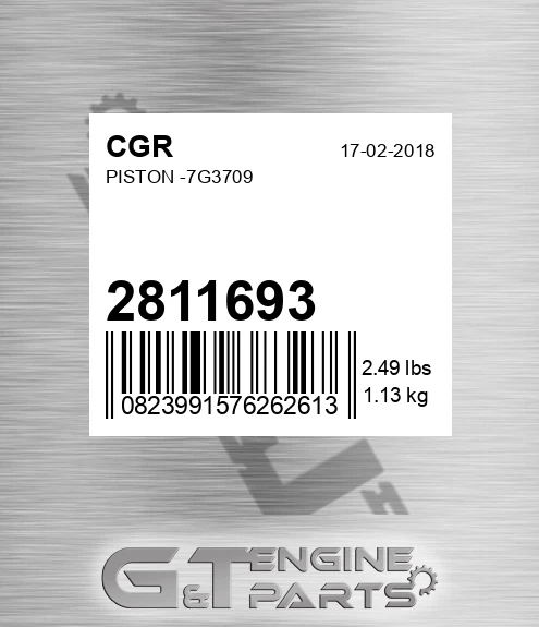 2811693 Piston -7g3709
