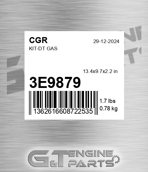 3E9879 Kit-dt Gas