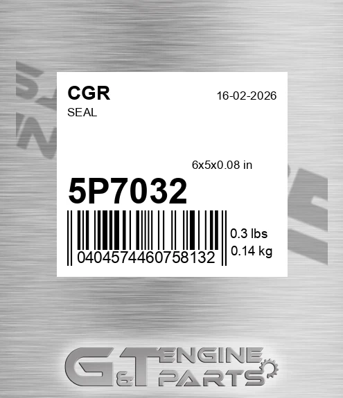 5P7032 CGR Seal
