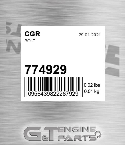 774929 Bolt