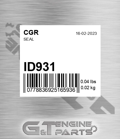 ID931 Seal