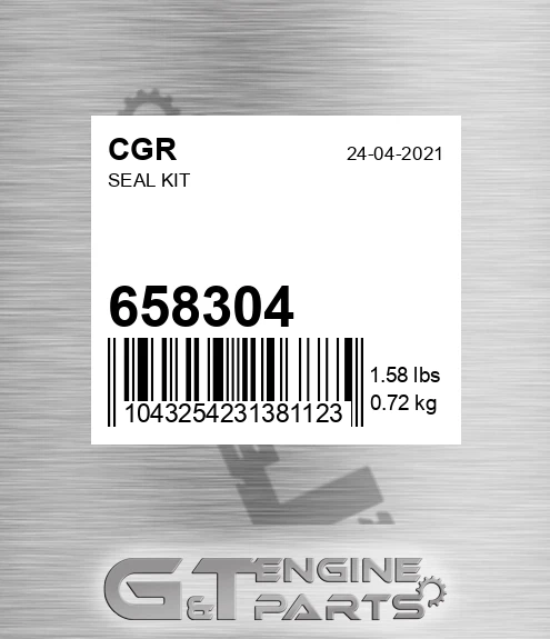 658304 Seal Kit