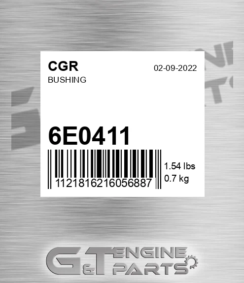 6E0411 Bushing