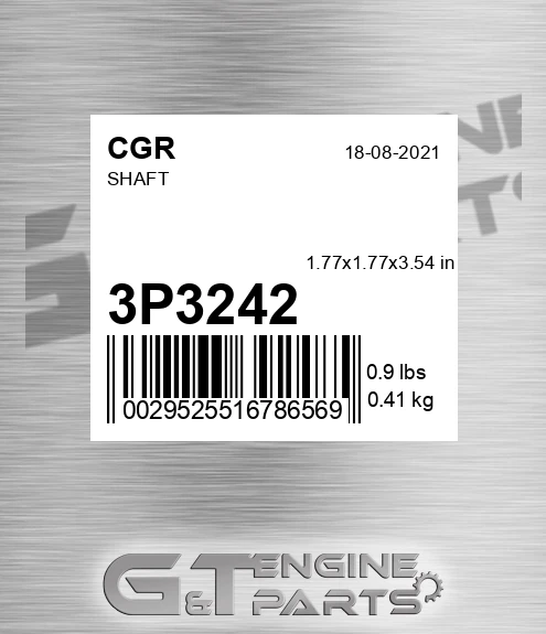 3P3242 CGR Shaft