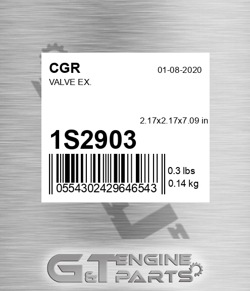 1S2903 CGR Valve Ex.
