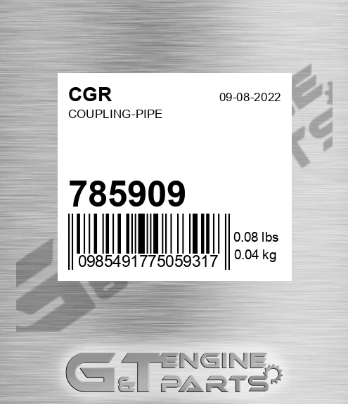 785909 Coupling-pipe