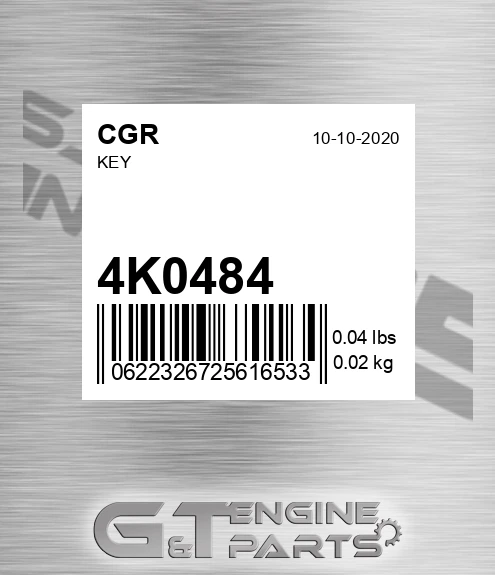 4K0484 Key