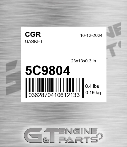 5C9804 Gasket for CGR