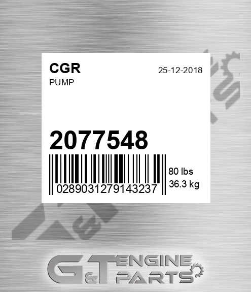 2077548 Pump