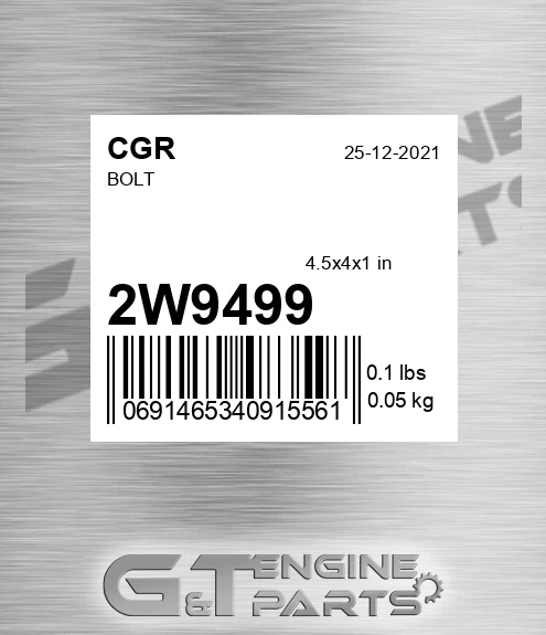2W9499 Bolt