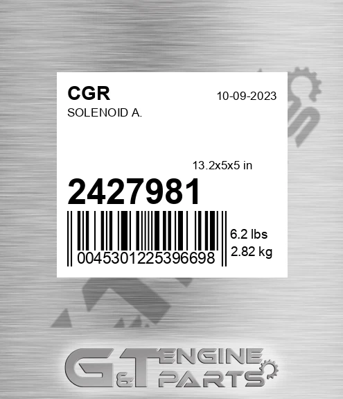 2427981 CGR Solenoid A.